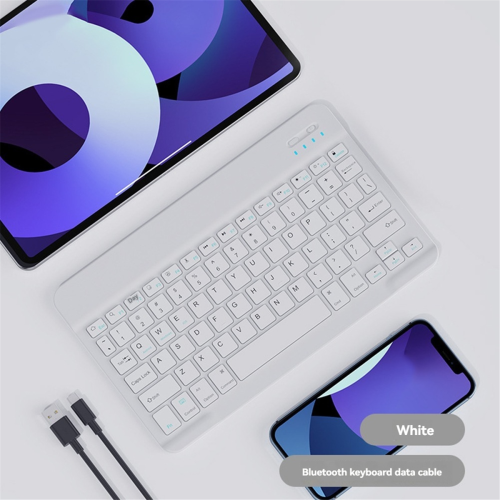 Πληκτρολόγιο για Tablet PC Αξεσουάρ Tablet Gaming Λευκό