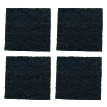 4 stuks houtskoolluchtfilters voor vervangingen 4151750 554358 WP4151750