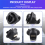 Black Sun Visor Clip Hook Holder 5G0857561B for Golf 5