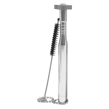 Spazzola per la pulizia delle mazze da golf, per la riparazione delle mazze, per scanalature, strumento da golf, argento
