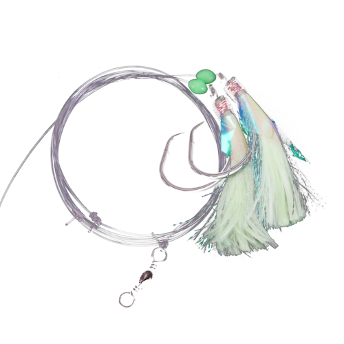 Αγκίστρια Glow Fishing Beads υψηλής περιεκτικότητας σε άνθρακα για γλυκό/αλμυρό νερό D