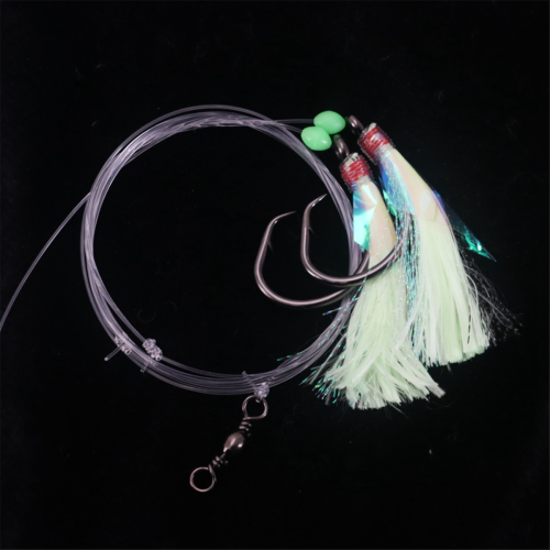 Αγκίστρια Glow Fishing Beads υψηλής περιεκτικότητας σε άνθρακα για γλυκό/αλμυρό νερό D 1