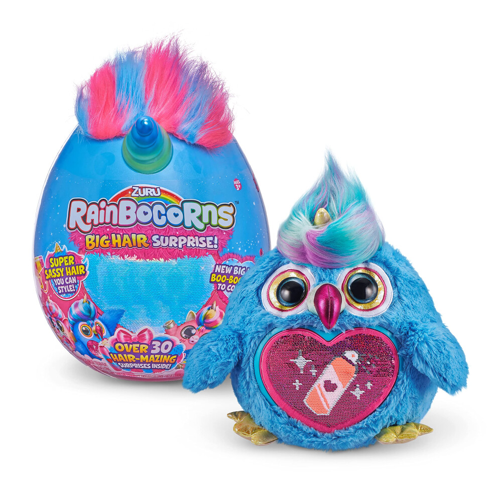 Zuru Rainbocorns Pl Sch Big Hair Surprise Serie 1 Tukan-image