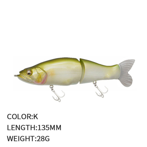 Isca Biônica Isca de Peixe Isca de Afundamento Lento K 1