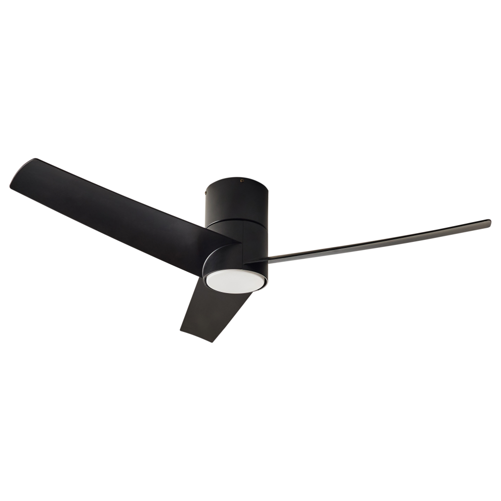 Ceiling Fan with Light CANETE with Remote LED Black