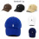 (Khaki)Gorra de béisbol sombrero para el sol ala ancha material de algodón ajustable transpirable moda 6
