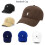 (Khaki)Gorra de béisbol sombrero para el sol ala ancha material de algodón ajustable transpirable moda 3