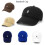 (Khaki)Gorra de béisbol sombrero para el sol ala ancha material de algodón ajustable transpirable moda 4