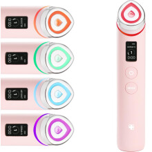 Medicube Age-R Booster Pro Pink | 6-in-1 Real Glass Glow Beauty Massager | Looking Glass Skin | Korean Skin Care