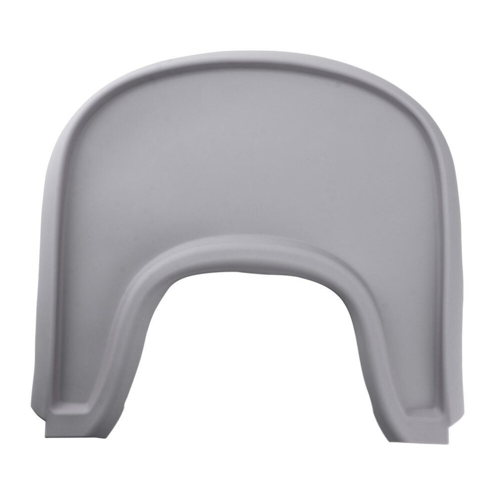 (grey) Non Slip High Chair Tray Silicone Mat Hassle Free Feeding Solution Protective Cushion Pad Solid for Stokke High Chairs