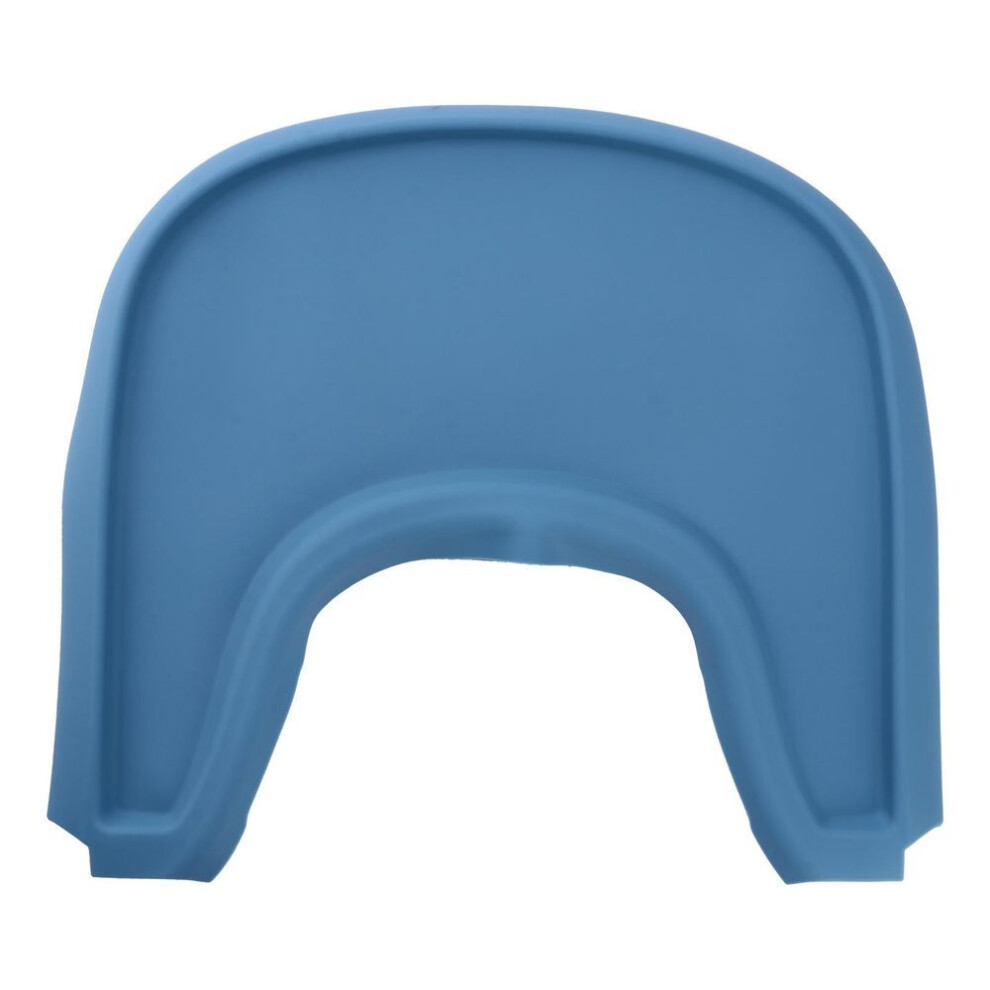 (blue) Non Slip High Chair Tray Silicone Mat Hassle Free Feeding Solution Protective Cushion Pad Solid For Stokke High Chairs