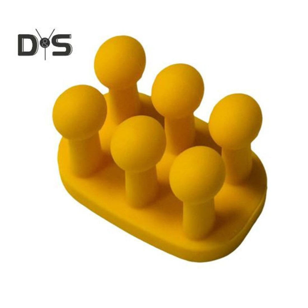 (yellow) 1/3Pcs Silicone Toothbrush Holders Solid Color Simple Installation Multi-Function Waterproof Self-Adhesive Wall Hooks Storage Holders