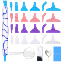 Lof V Do 5D Diamant Schilderij Kunst Boor Dot Kraal Schroef Pen Alleen Gereedschap Accessoire Kit Strass Gem Picker voor volwassenen Diamant Schilder
