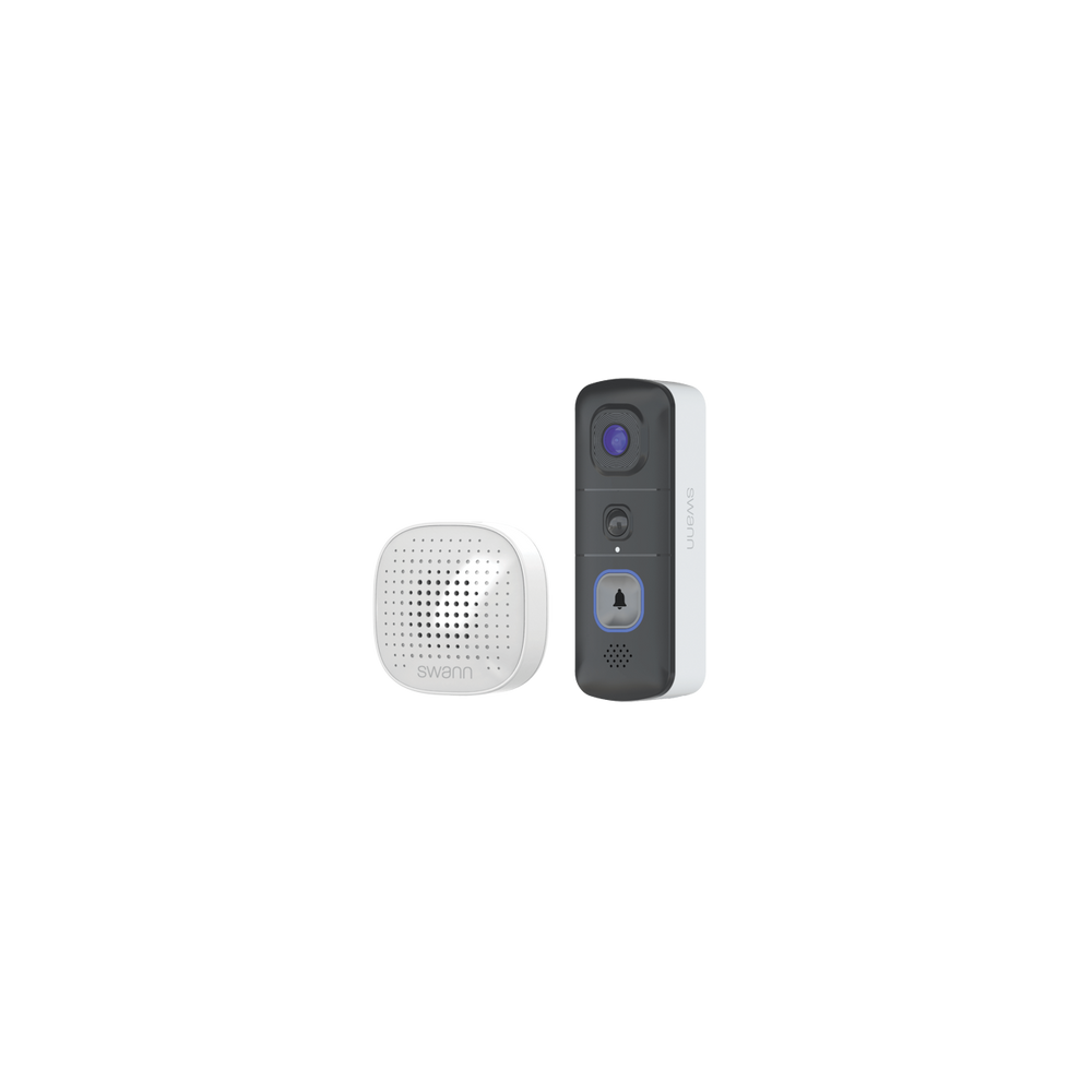 Swann EVO Wireless Video Doorbell with SwannShield AI Voice Assistant