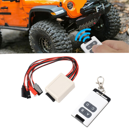 Climbing Winch Light Group Controller For RC 4WD SCX10 RC Car Vehicle Models Parts 5084
