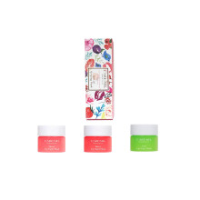 CARE:NEL Lip Sleeping Mask 5g (Beere2+Limette1) (3er Set)     Lipgloss-Creme     Lippenbalsam f  r die Nachtbehandlung