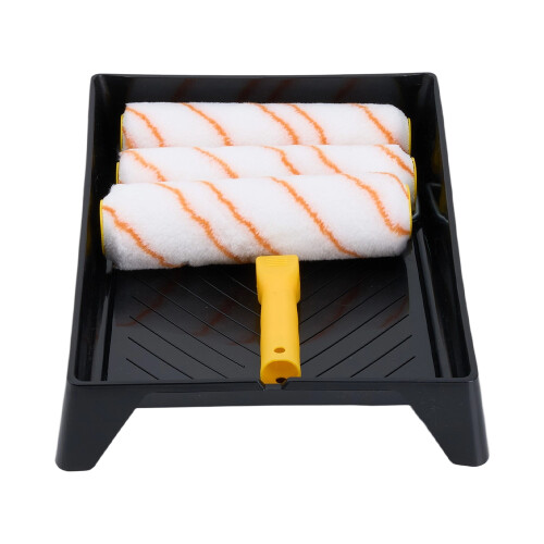 Living And Home 5-Piece 9inch Paint Roller Set with Paint Tray 1