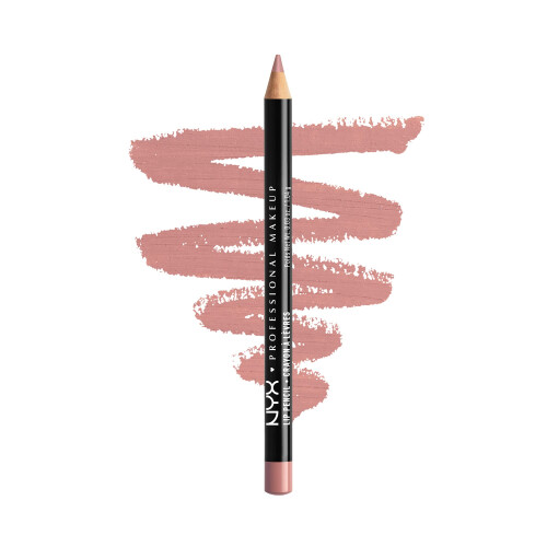 NYX Professional Makeup Crayon à Lèvres NYX PROFESSIONAL MAKEUP, Longue Durée, Crème - Rose Pâle