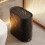 (black) Modern Waste Basket Large Capacity Marble Pattern Trash Can Multi-Purpose Use Bathroom Narrow Small 8