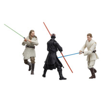 Star Wars The Black Series Qui-Gon Jinn Darth Maul OBI-Wan Kenobi The Phantom Menace 6 Inch Action Figures