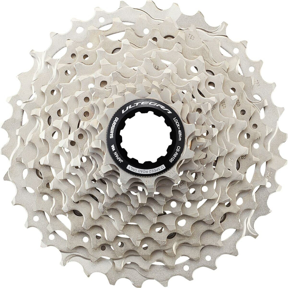 Shimano Ultegra Cs-R8100 Cassette - 12-Speed 11-34T Silver