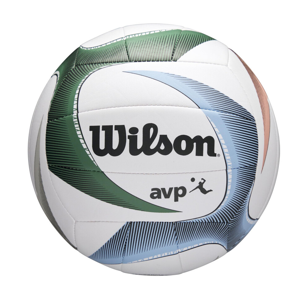 WILSON AVP PXL Volleyball - Official Size  White/Blue/Green-image-OPC-PGSB25C-NEW