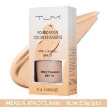 Magic Flawless Colour Color Changing Foundation TLM Makeup Change Skin Tone