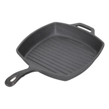 Garden Sanctuary 25x24CM Rectangular Cast Iron Grill Pan