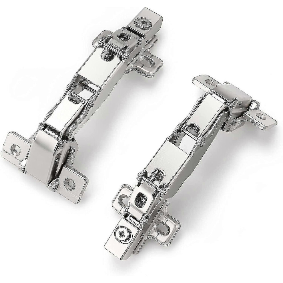 (As Show, One Size) 2 Pack 165 Degree Soft Close Kitchen Cabinet Hinge Furniture Concealed Combination Warerobe Door Hinge 35Mm Full Overlay Szkyd A- 6909775956700