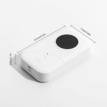 (As show, One size) AIMO D30 Label Maker Machine Mini Pocket Thermal Label Printer All in One BT Connect Adhesive Tag DIY Date Journal Study Sticker Labeling Machine Comp