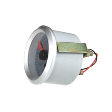 (As show, One size) Turbo Boost / Vacuum Gauge Meter for Auto Car 2" 52mm 0~30in.Hg / 0~20PSI Blue Light