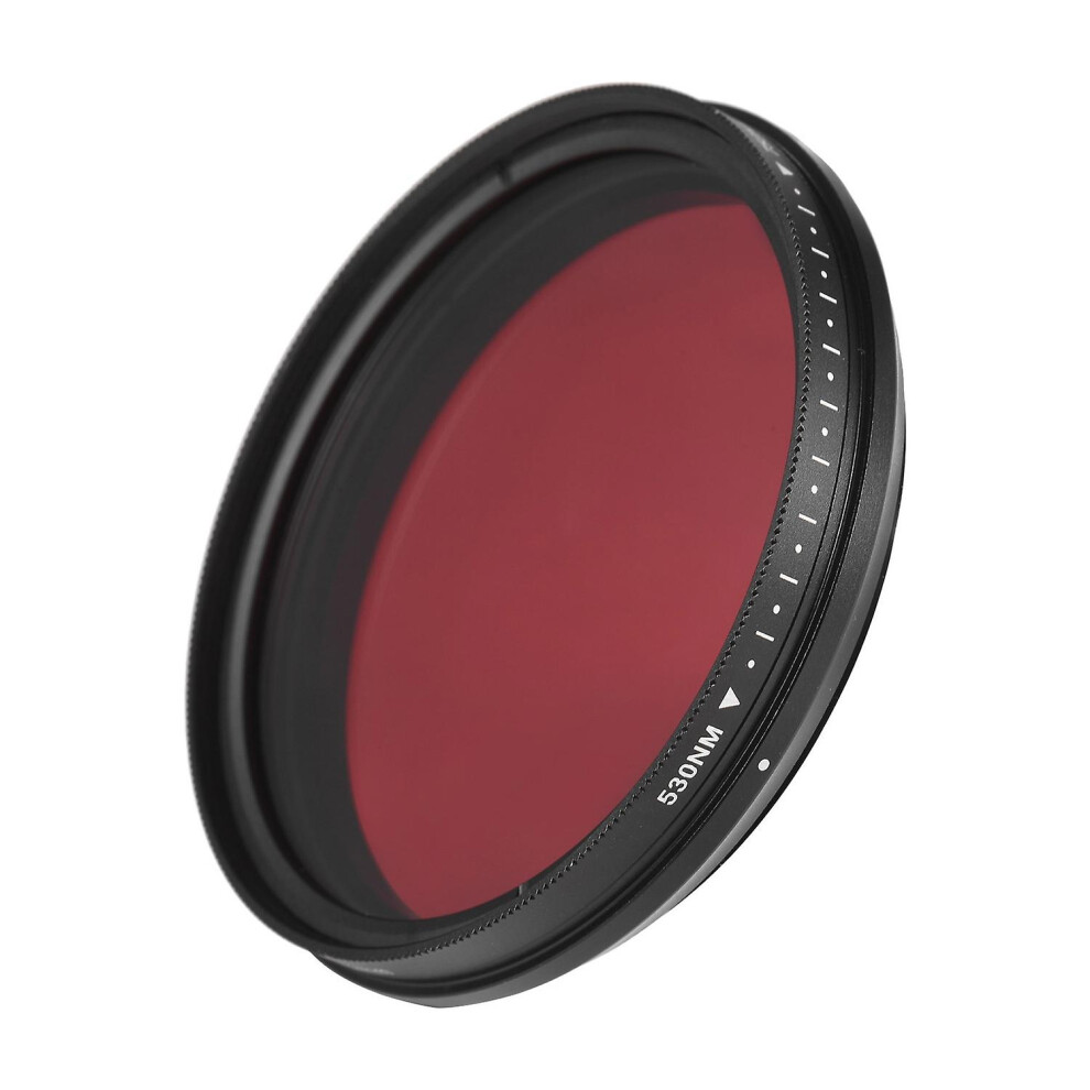 (As Show, One Size) Fotga 62Mm Adjustable Infrared Filter Ir Pass X-Ray Lens Filter Variable From 530Nm To 750Nm Compati 6909775533123