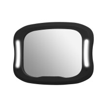 (As show, One size) Baby Car Mirror with Light Remote Controller Acrylic Adjustable Baby Mirror for Car Observe Baby's E