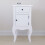Vida Designs (Single) Nishano White 1-Drawer 1-Door Bedside Table 6