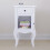 Vida Designs (Single) Nishano White 1-Drawer 1-Door Bedside Table 5