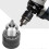 (As show, One size) 1.5-13MM B16 Drill Chuck Adapter Milling Tool Kit Key Type Drill Chuck 4