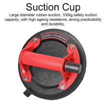 (As show, One size) 200mm Diameter Vacuum Suction Cup 100kg High Bearing Capacity Heavy Duty Vacuum Ceramic Tile Lifter for Granite Glass Lifting Tool