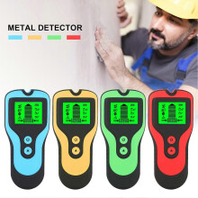 (As show, One size) LCD Display Screen 3 In 1 Metal Detector Stud Sensors Scanner AC Voltage Live Wire Detector Multifunction Utility Tool