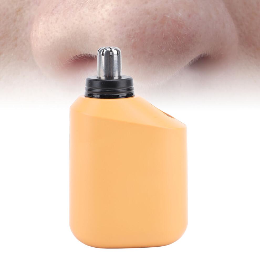 Nose Hair Trimmer Electric Rechargeable Nose Hair Clipper Water Resistant Portable Nose Hair Remover for Home Light Brown