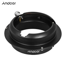 (As show, One size) Andoer Professional Photography Photo Studio Elinchrom Mount to Bowens Mount Speedring Converter Ada