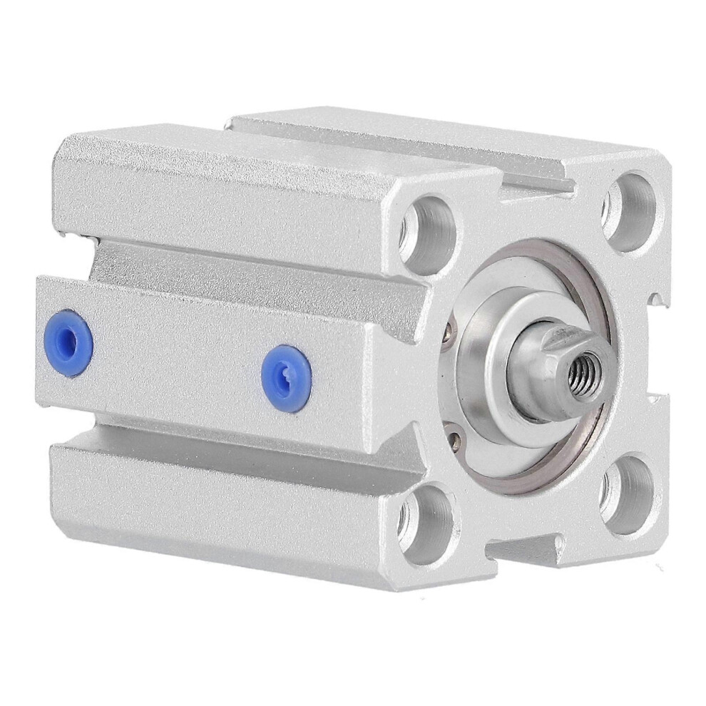 (As Show, One Size) Thin Air Cylinder Aluminum Double Acting Linear Reciprocating Motion Accessories Bore 20Mmsda20x20 6909775976487