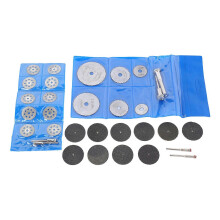 (As show, One size) 32Pcs Circular Saw Blade Circular High Speed Steel Cutting Wheel Grinding Disc Tool Set Kit for Metal Wood