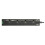 Masterplug 4 Socket 2m Extension Lead Surge Switched & LED Black 2