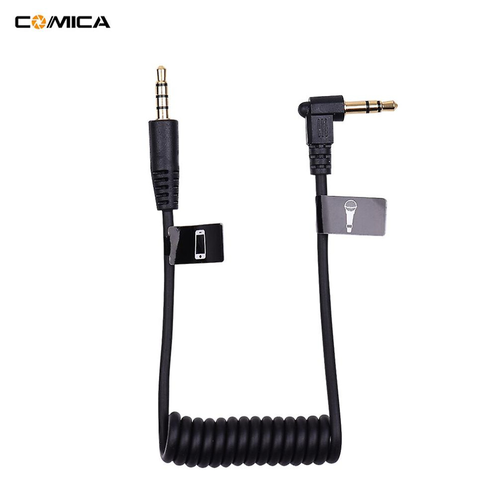 (As Show, One Size) Comica Cvm-D-Spx Female 3.5Mm Audio Cable Converter Microphone Cable Adapter For Iphone Samsung Huaw 6909775546345