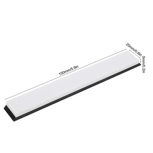 (As show, One size) 2Pcs 4000 Grits Fixed Angle Sharpener Grindstone with Base White Stone Knife Sharpen Tools 2