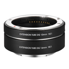 (As show, One size) FOTGA NE19(AF) 10-16 Macro Extension Tube Ring Set 10mm + 16mm Auto Focus Adjustable Aperture Replac