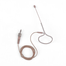 (As show, One size) Lightweight Single Ear-Hook Condenser Microphone Mic 3.5mm Plug for Smartphone DSLR Camera Camcorder