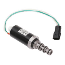 (As show, One size) Hydraulic Pump Solenoid Valve KDRDE5K 20 40C07 109 SKX5P 17 208 for KOBELCO SK200 6E Excavator