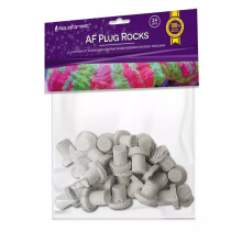 (Aquaforest AF Plug rocks white 24pcs) Aquaforest AF Frags Rocks x 24 Coral Fragging White/Purple Aquascaping Marine
