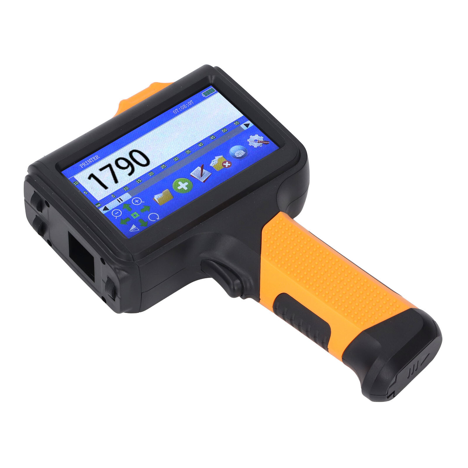 Handheld Inkjet Printer 12.7mm Bluetooth Multi Language Portable Inkjet ...